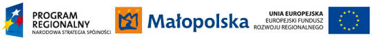 Projekt współfinansowany przez Unię Europejską w ramach Małopolskiego Regionalnego Programu Operacyj