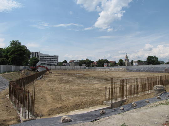 Budowa ściany szczelinowej - Czerwiec 2011