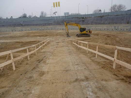 Kotwienie ściany szczelinowej - Listopad 2011