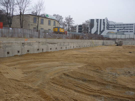 Kotwienie ściany szczelinowej - Listopad 2011