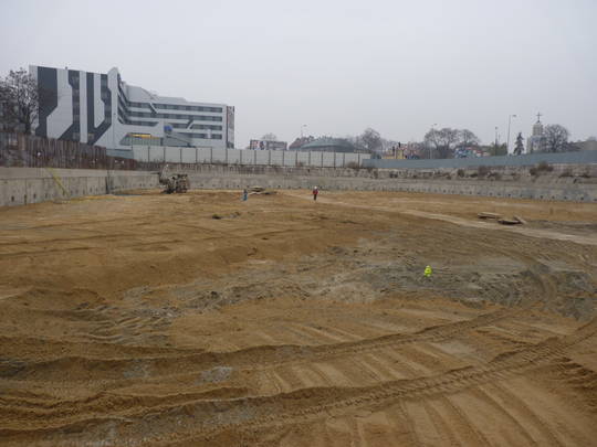 Kotwienie ściany szczelinowej - Listopad 2011