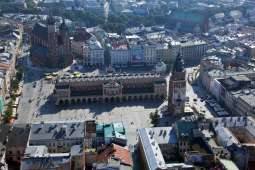 Panorama Rynku Głównego - Panoramic viev of Market Square